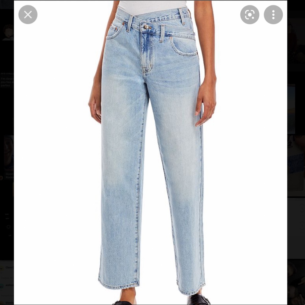 Pistola Asymmetric jeans (WORN ONCE)